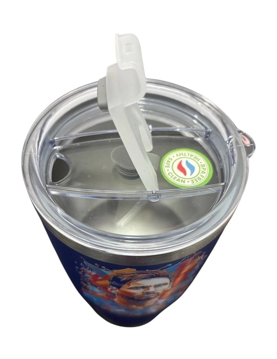 Termo de acero inoxidable Fartmex color azul, Barcelona