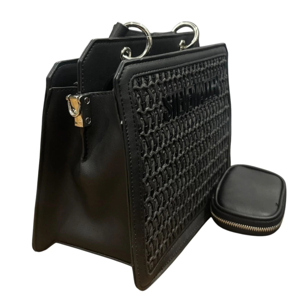 Bolsa Shoulder Bevelyn-s Steve Madden color negro