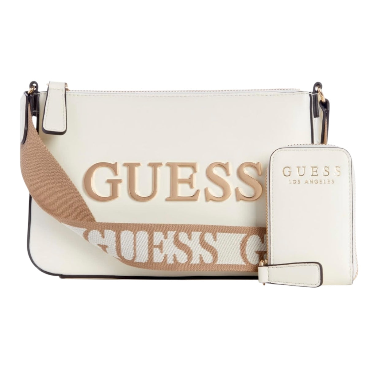 Bolsa Guess Crossbody Beige