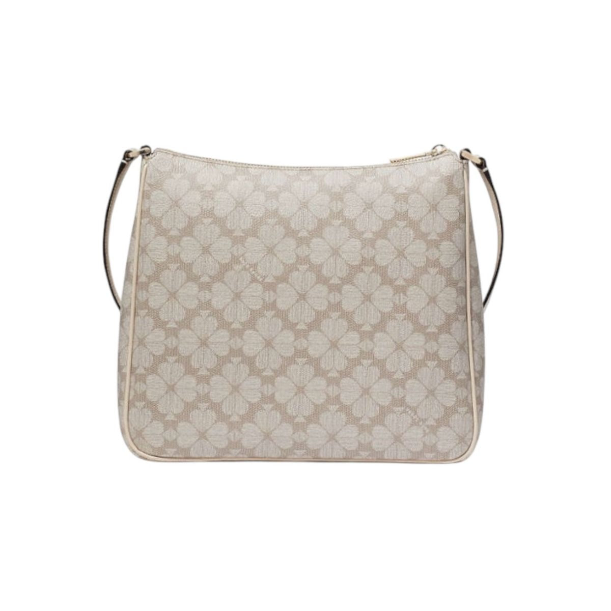 Bolsa Bandolera Grande Kate Spade Color Beige Con Diseño De Flor
