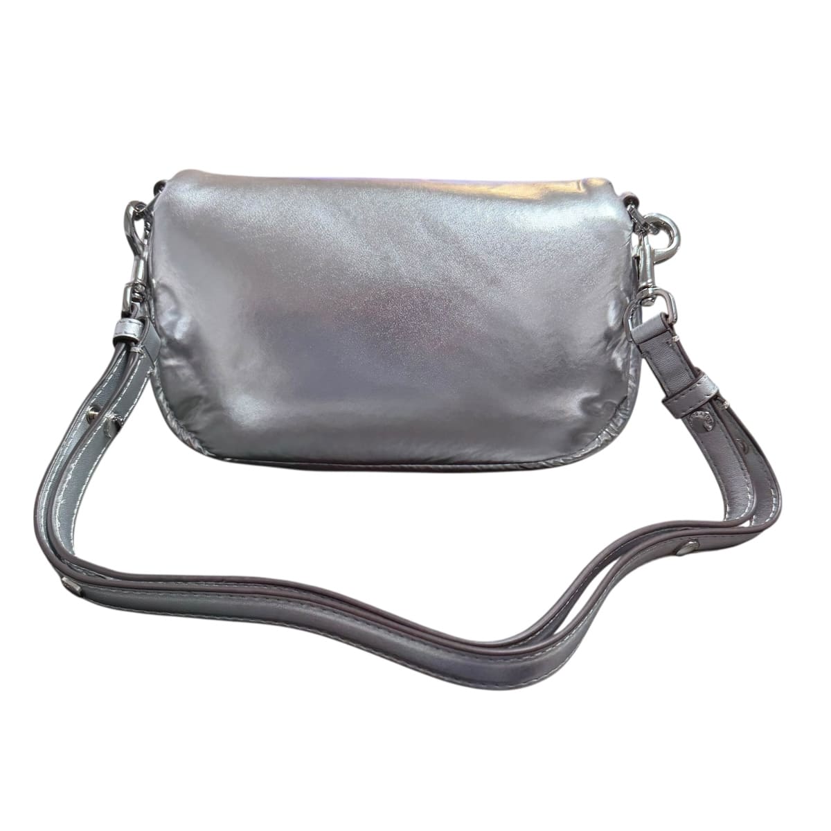 Bolsa Crossbody Tory Burch Britten Plateado