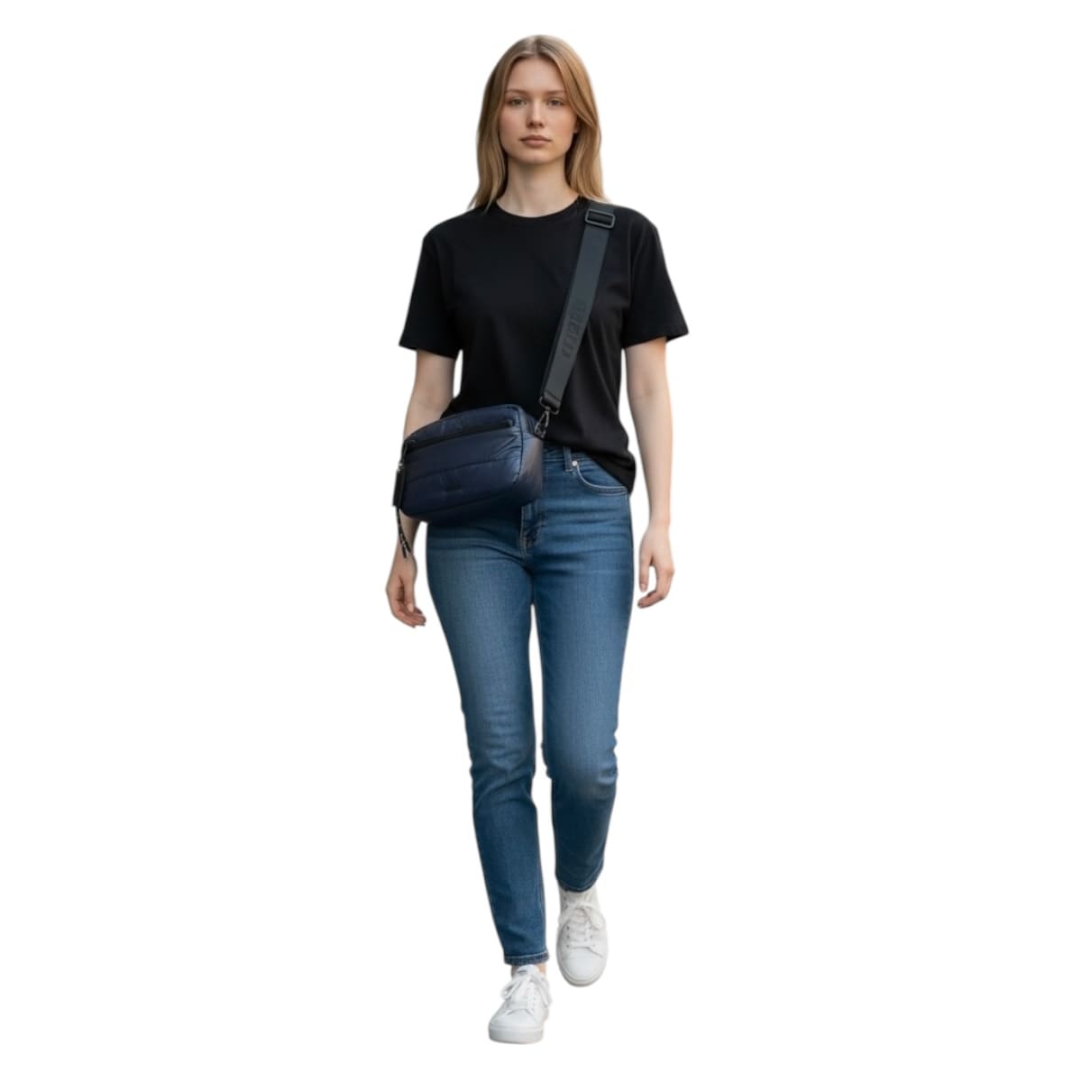 Bolsa Crossbody Luxo Brand Unibella Azul