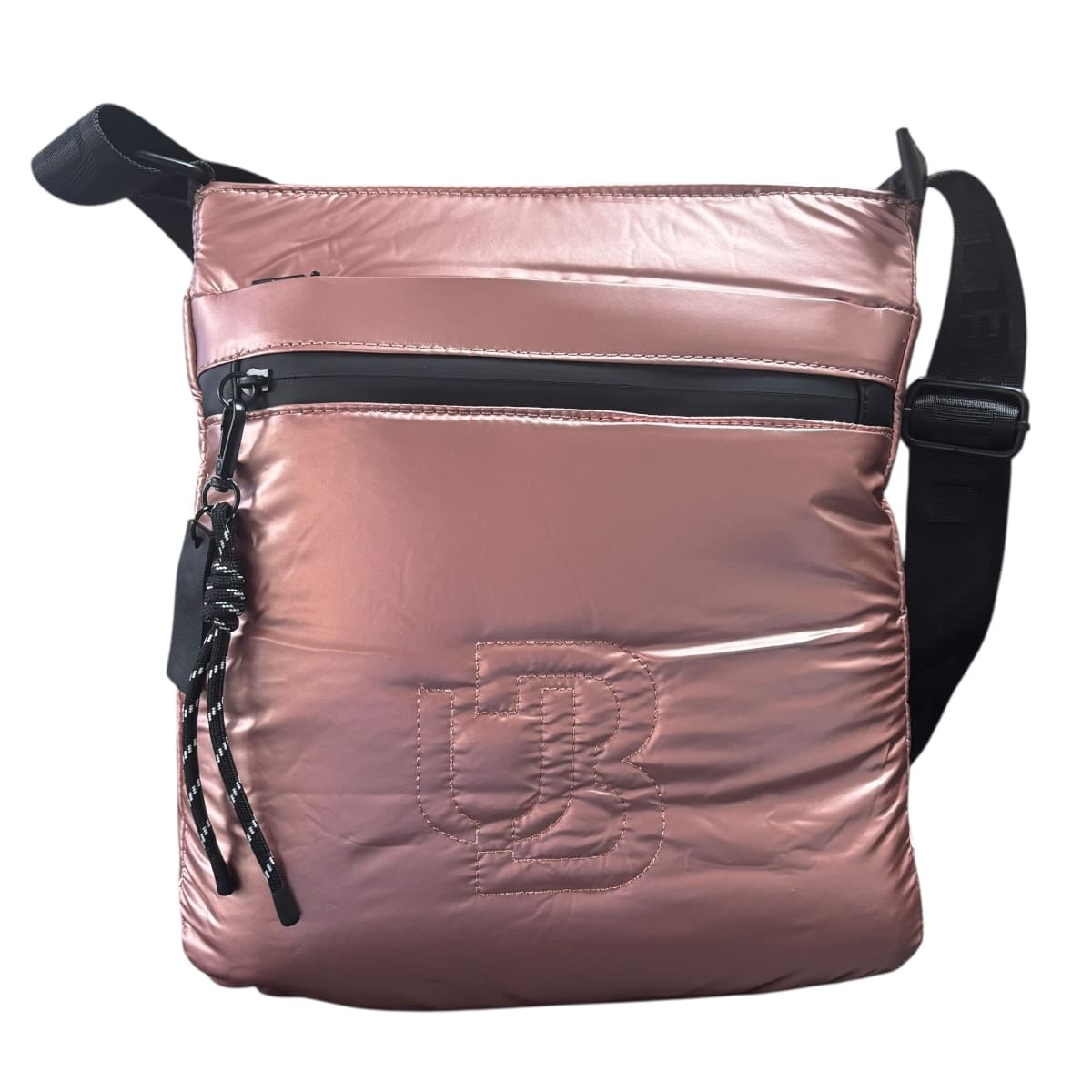 Bolsa Tote Cross Luxo Brand Unibella Color Rosa