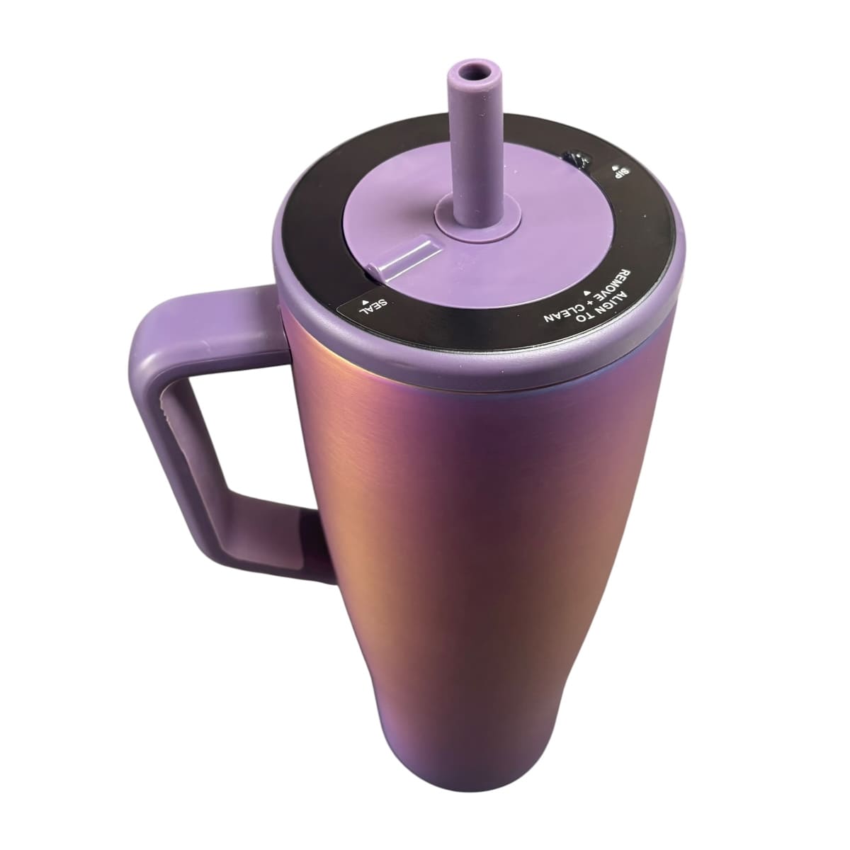 Termo De Acero Inoxidable Morado Tornasol Macarena Brand 40 Onzas