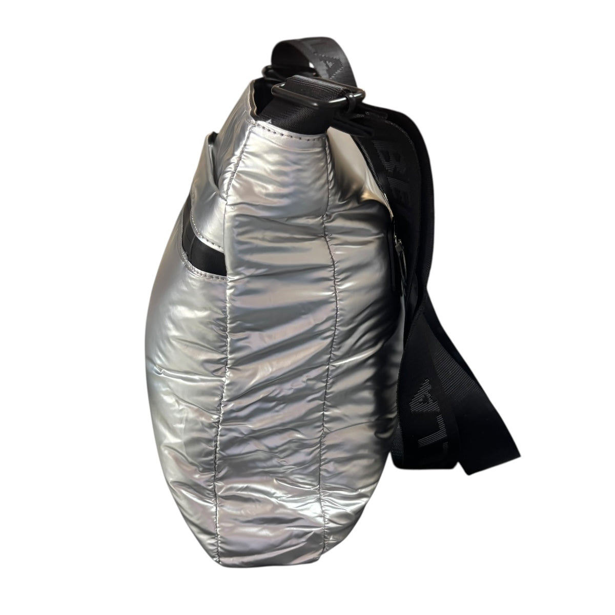 Bolsa Tote Cross Luxo Brand Unibella Color Plata