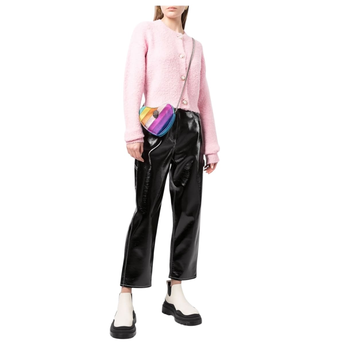 Bolsa Crossbody Kurt Geiger Kensington Heart Multicolor