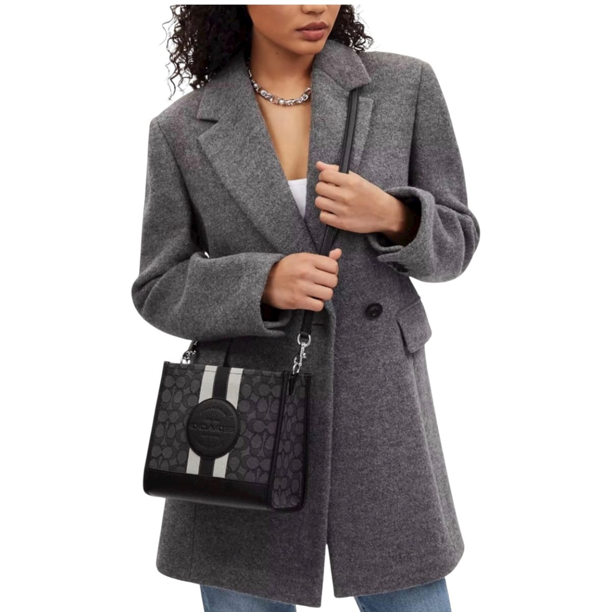 Bolsa Coach Dempsey Color Negro