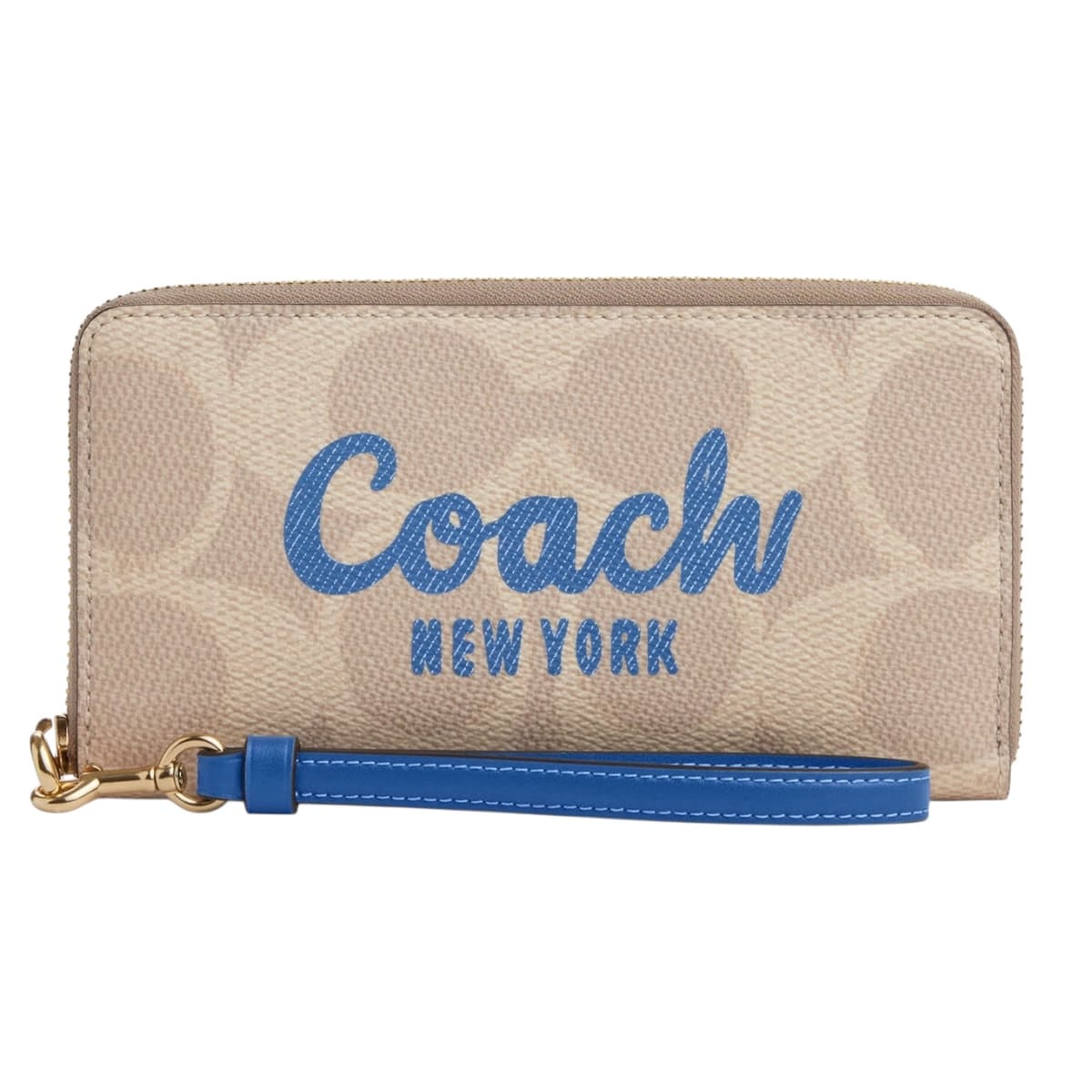 Cartera Coach Beige