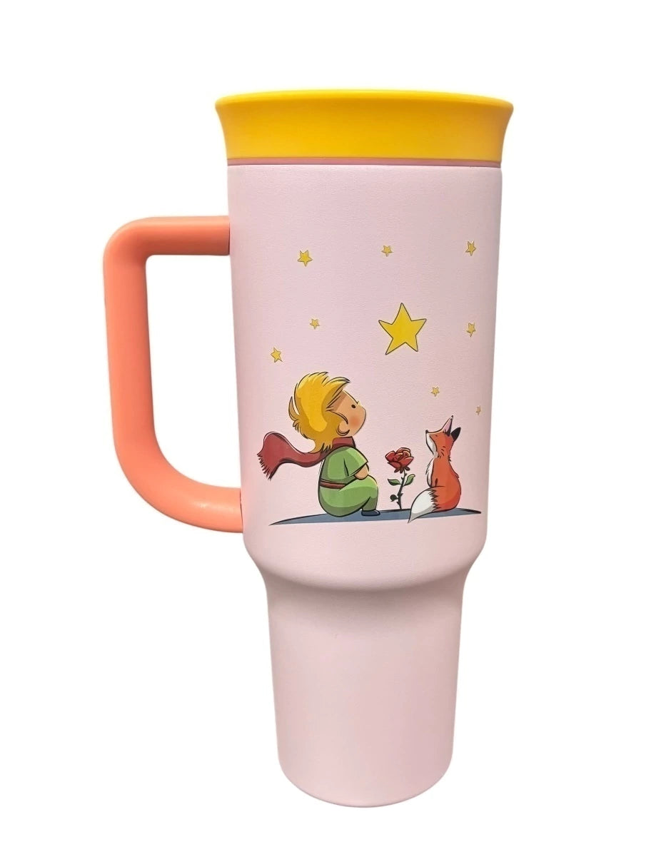 Termo Color Rosa El Principito 1.2 Litros