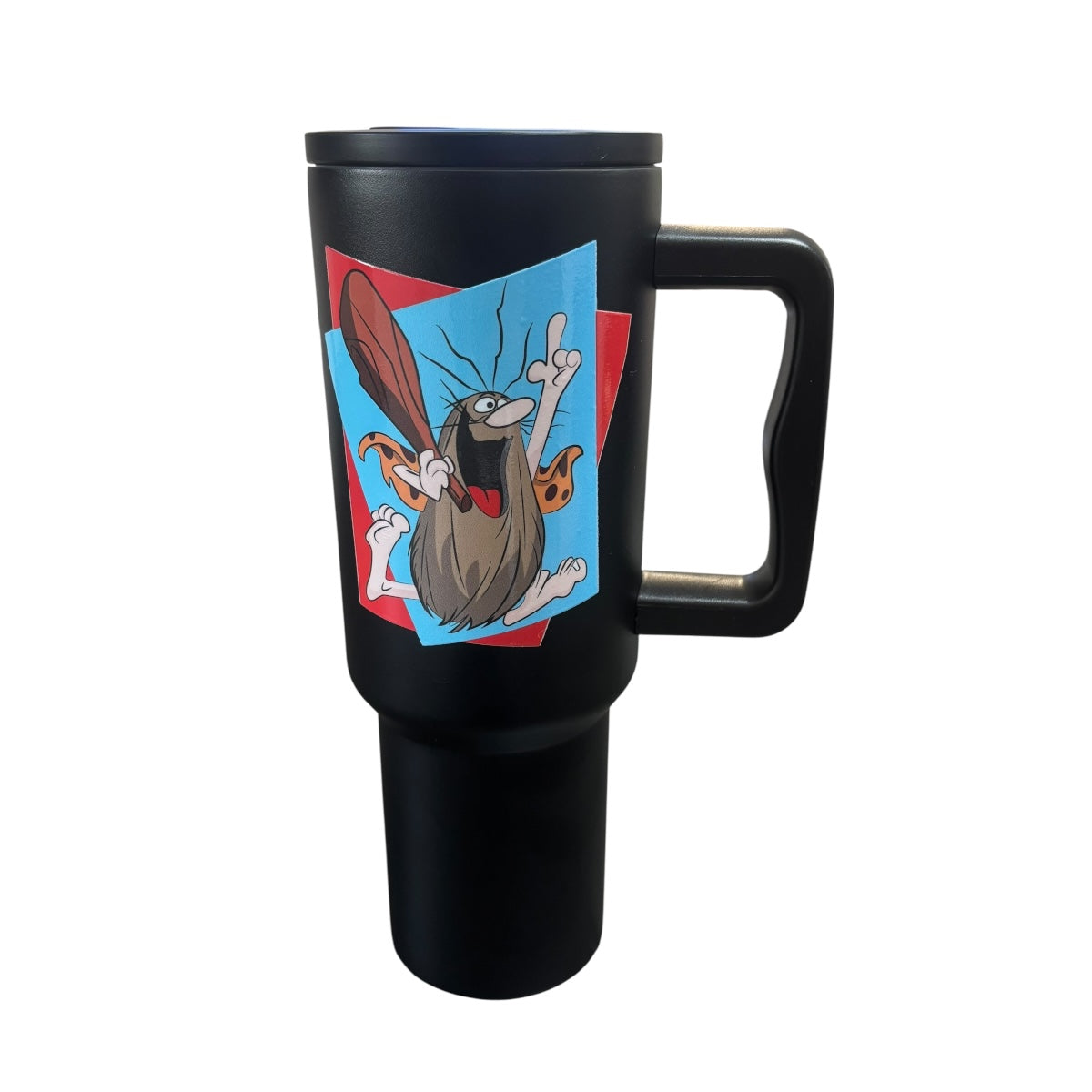 Termo De Acero Inoxidable Macarena Brand Color Negro Captain Caveman 1.2 Litros