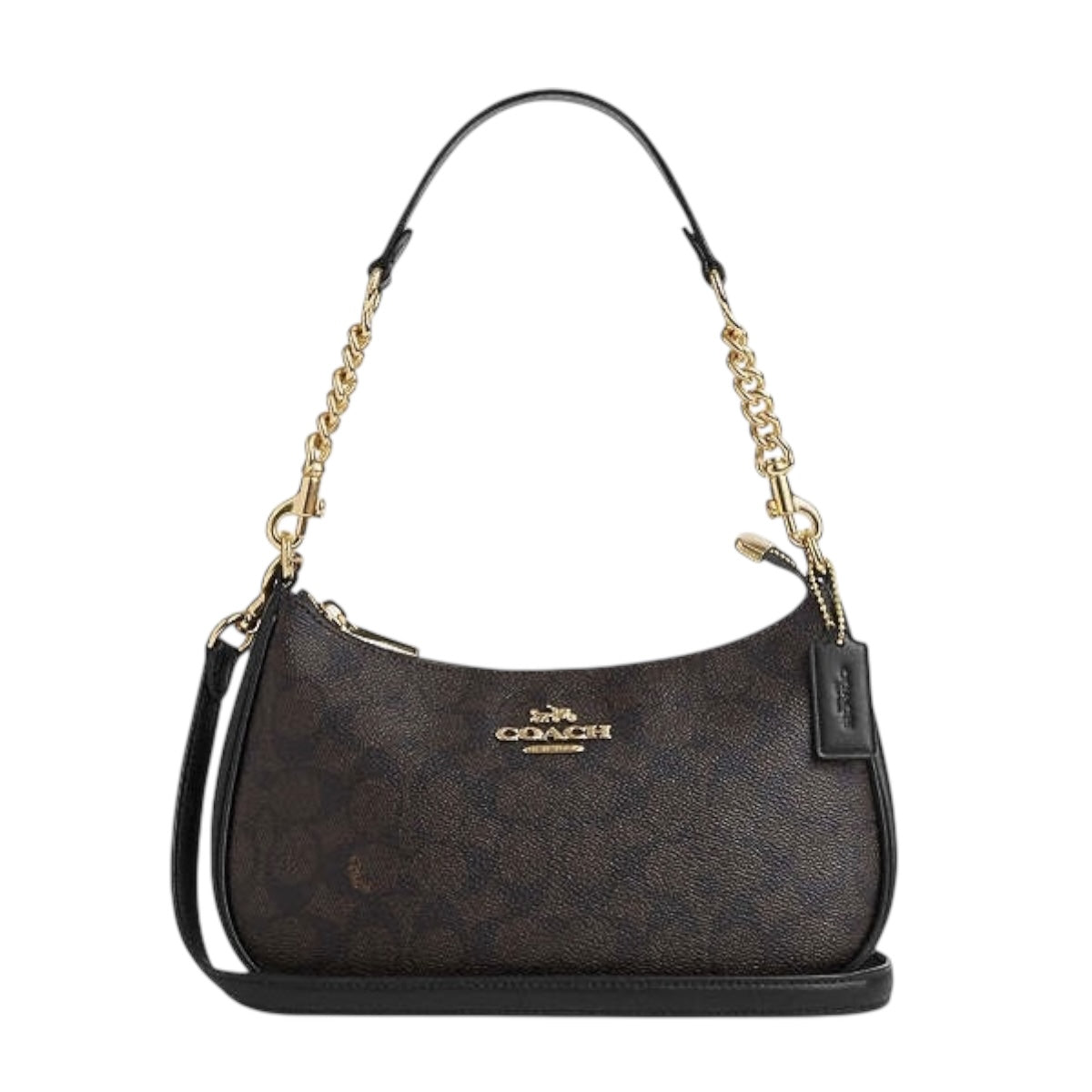 Bolsa Crossbody Coach Color Marrón Mini Darcie Carrials