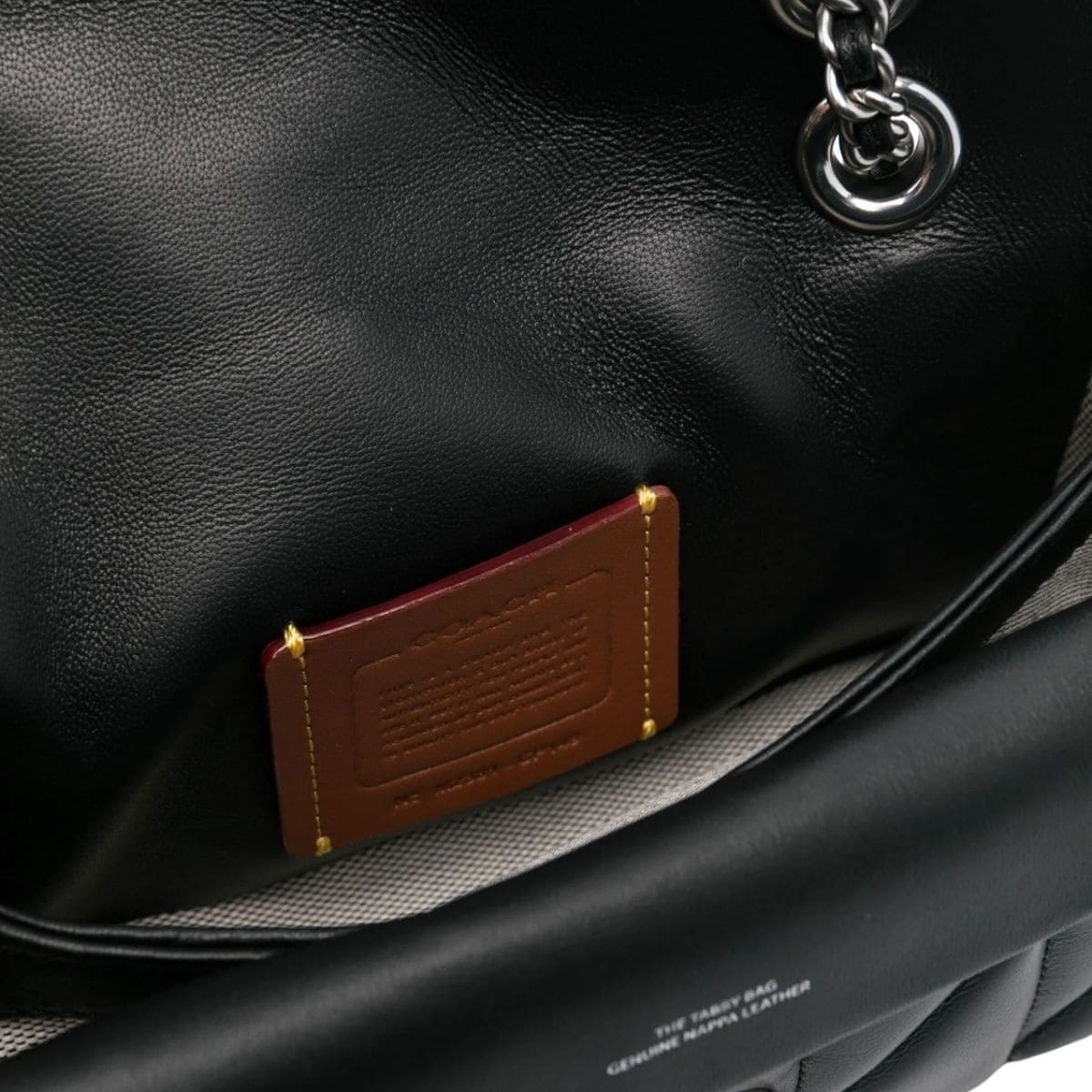 Bolsa Crossbody Coach Color Negro Tabby