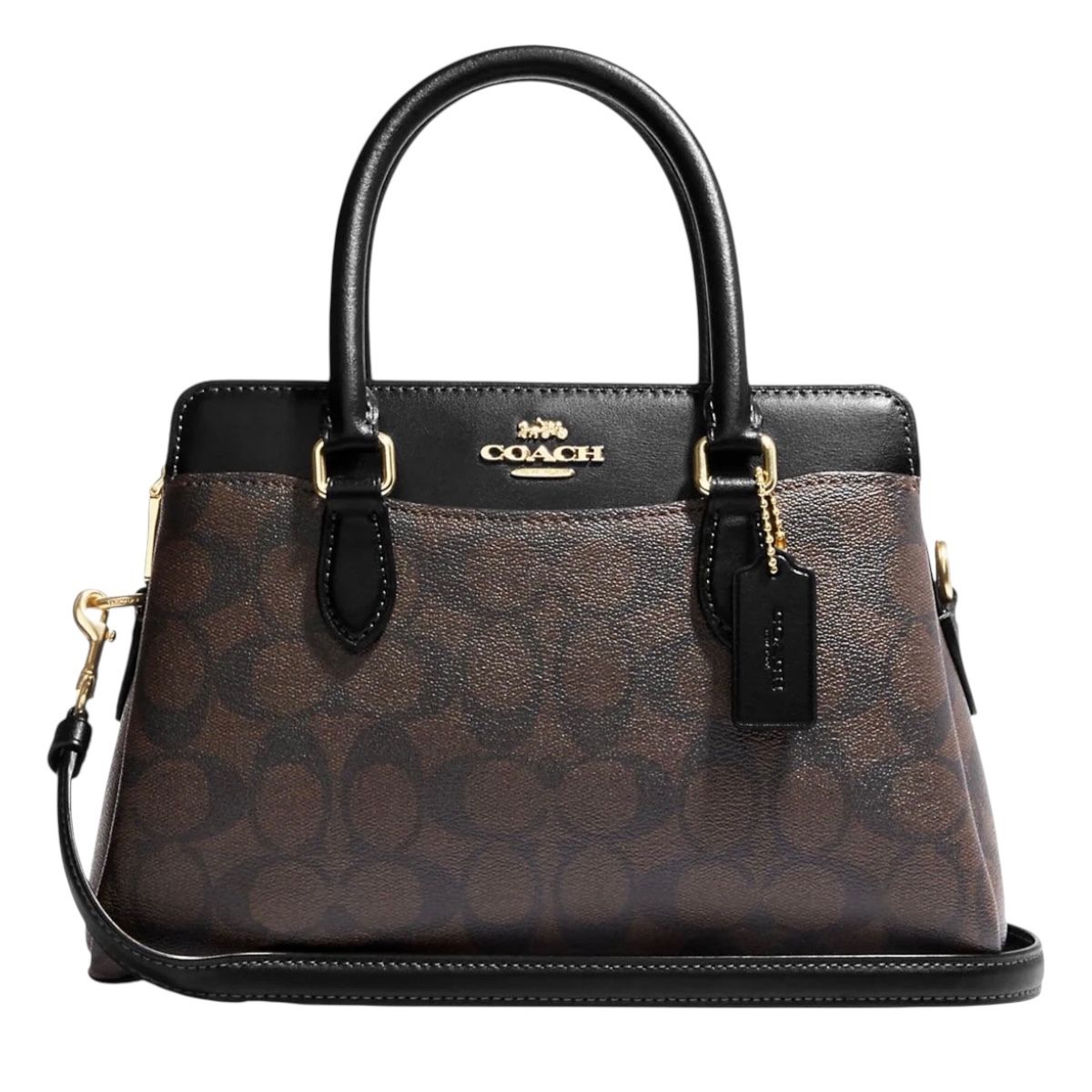 Bolsa Crossbody Coach Color Café Teri