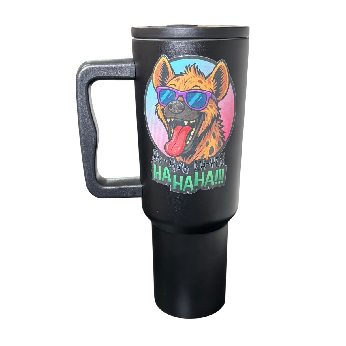 Termo De Acero Inoxidable Macarena Brand Color Negro Hiena 1.2 Litros