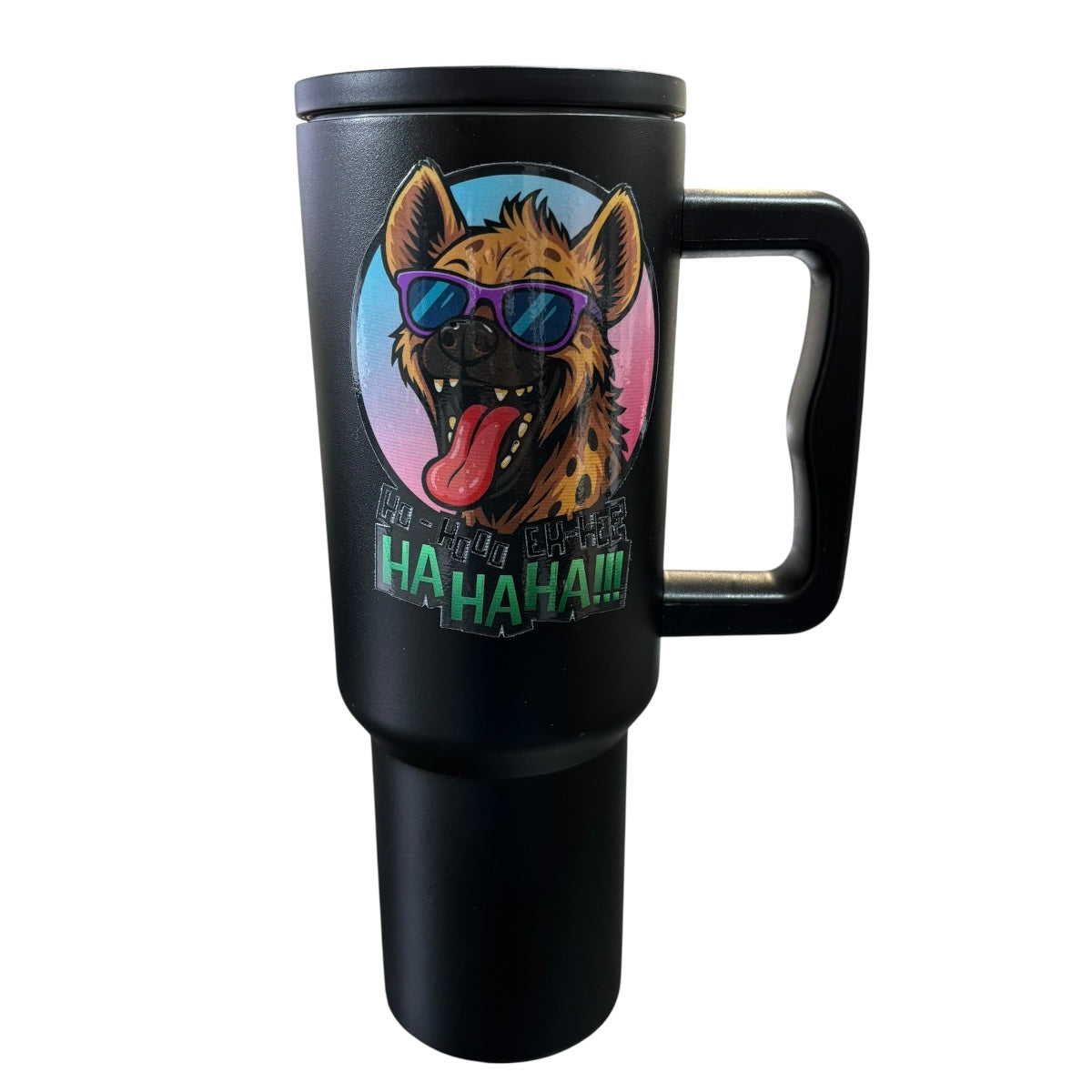 Termo De Acero Inoxidable Macarena Brand Color Negro Hiena 1.2 Litros