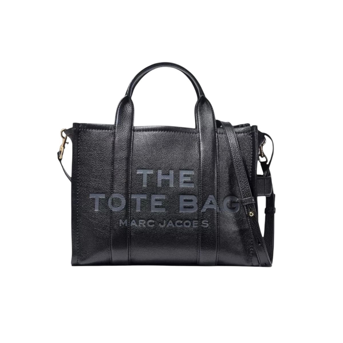 Set De 2 Bolsas Marc Jacobs The Tote Bag Y The Snapshot Color Negro