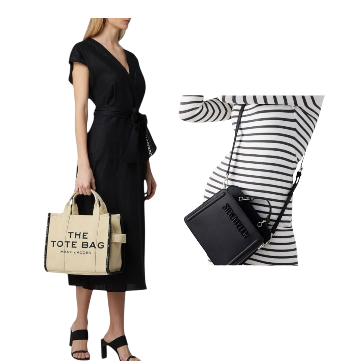 Set De 2 Bolsas Marc Jacobs Y Steve Madden