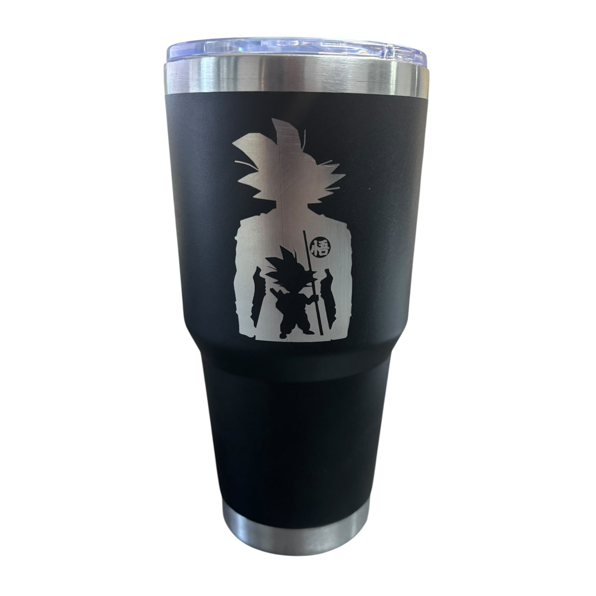 Termo De Acero Inoxidable Macarena Brand Color Negro Goku 887 Mililitros