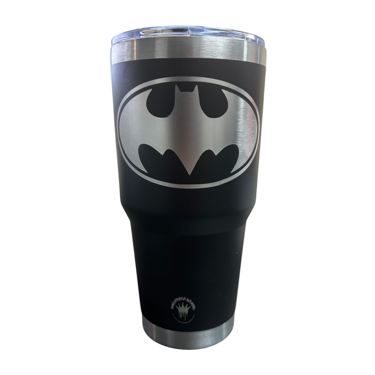 Termo De Acero Inoxidable Macarena Brand Color Negro Batman 887 Mililitros