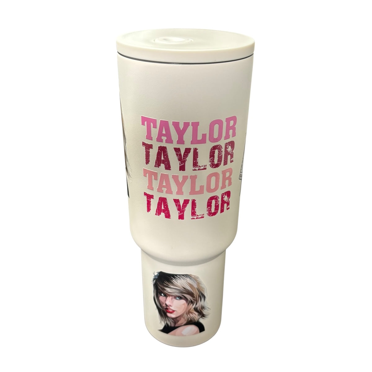 Termo De Acero Inoxidable Macarena Brand Color Blanco Mate Taylor Swift 1.2 Litros