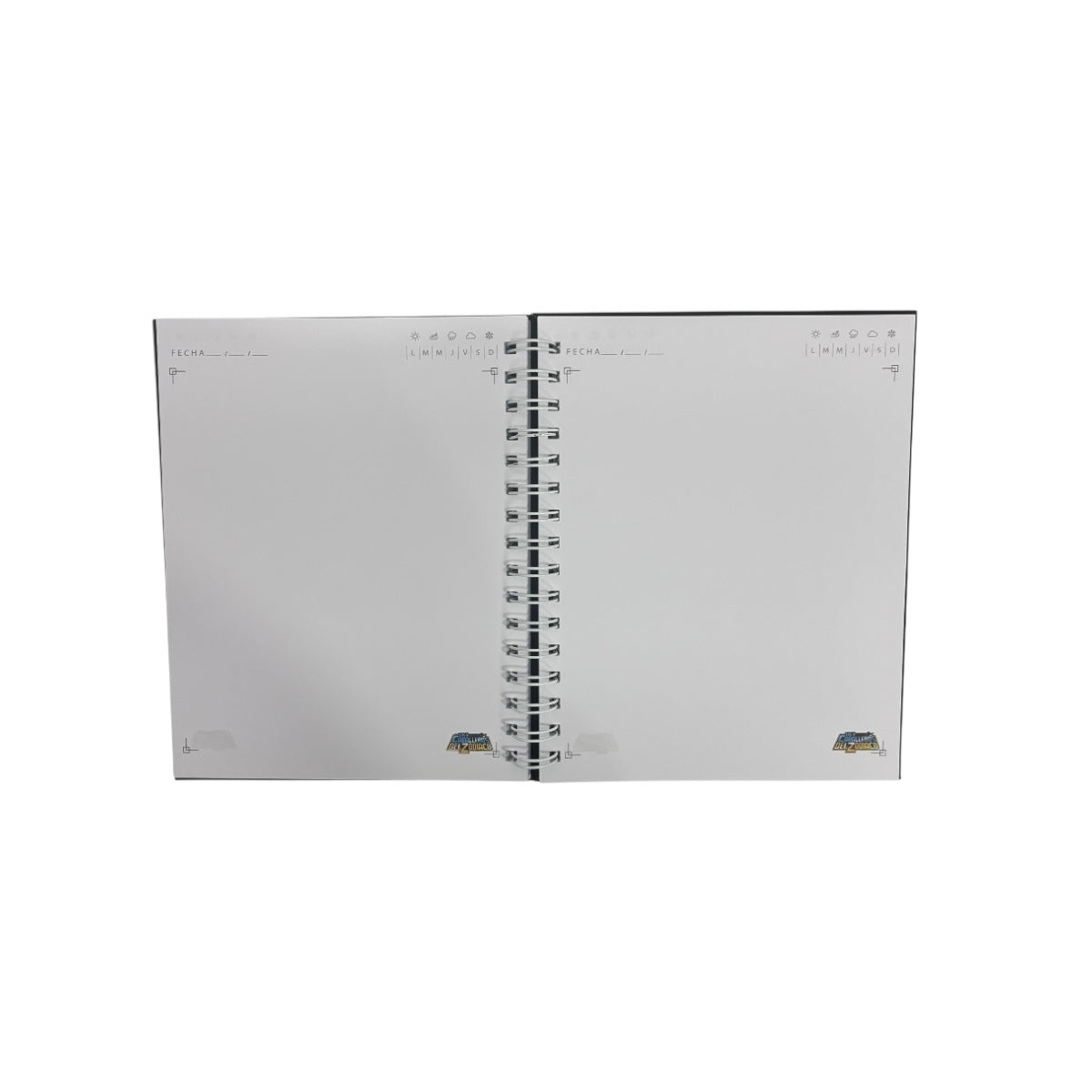 Set De 2 Piezas Termo Acero Inoxidable Y Libreta Estilo Francés Color Negro Los Caballeros Del Zodiaco