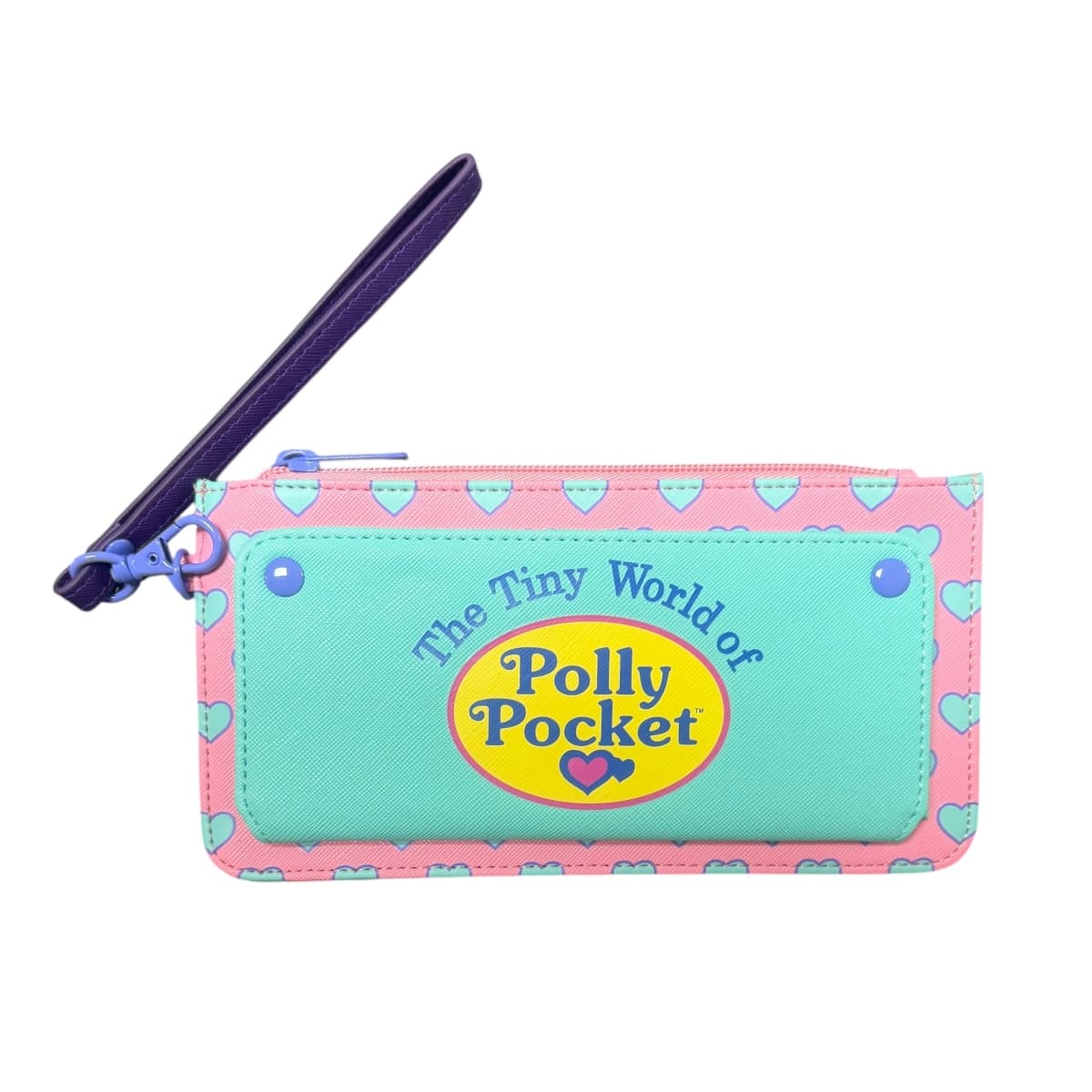 Cartera Bagmax Polly Pocket Color Rosa Con Verde