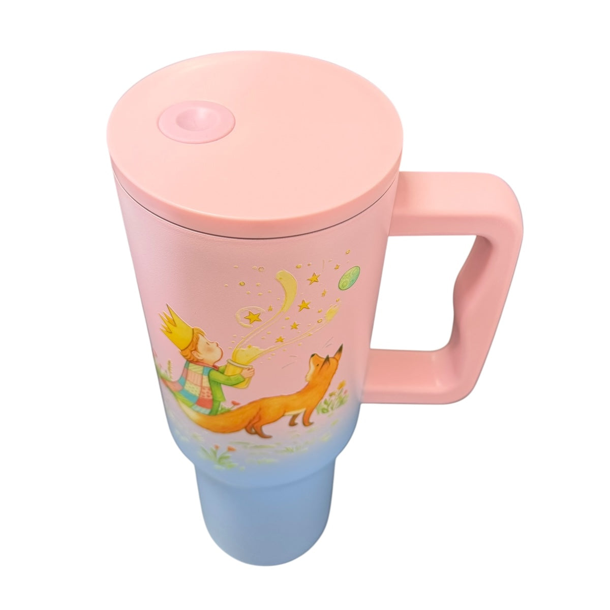 Termo Luxo Mx El Principito Rosa Con Azul