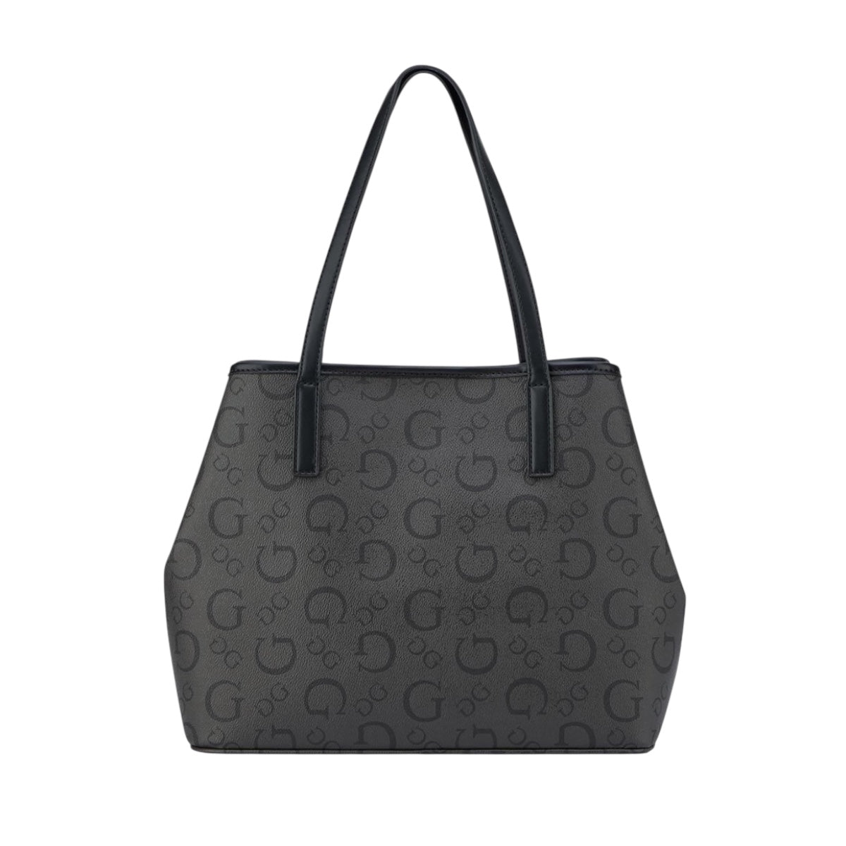 Bolsa de Hombro Guess Gris Mediana con Cosmetiquera