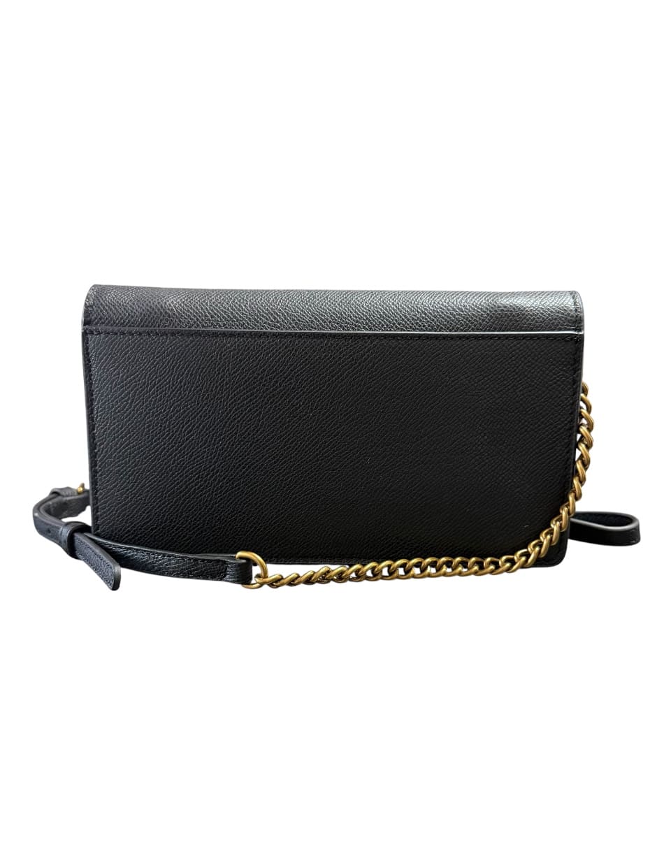 Bolsa Crossbody Kurt Geiger Richmond Mini Dorado Con Negro