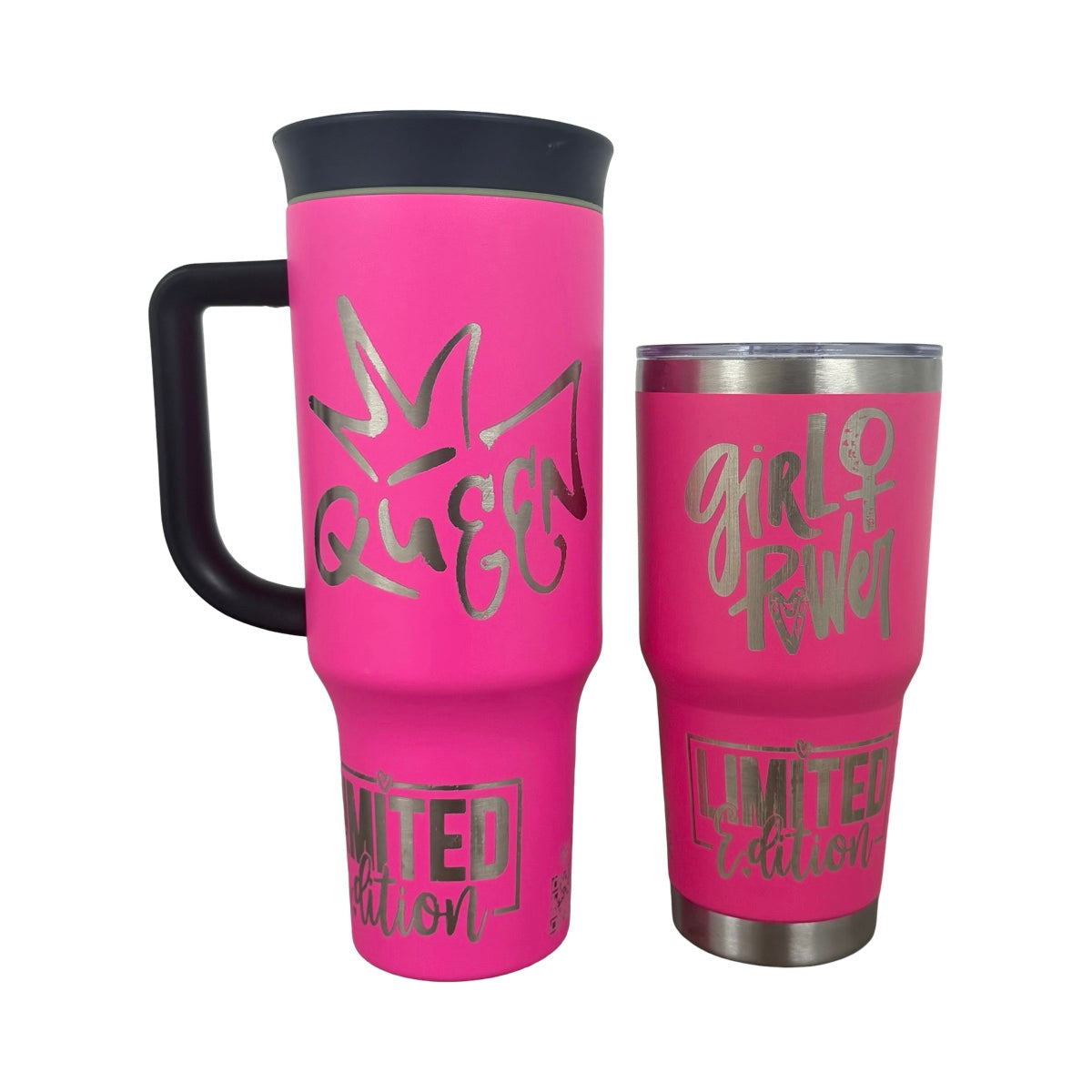Set de Termos Macarena Power Girl Fucsia Rosa 2 Piezas