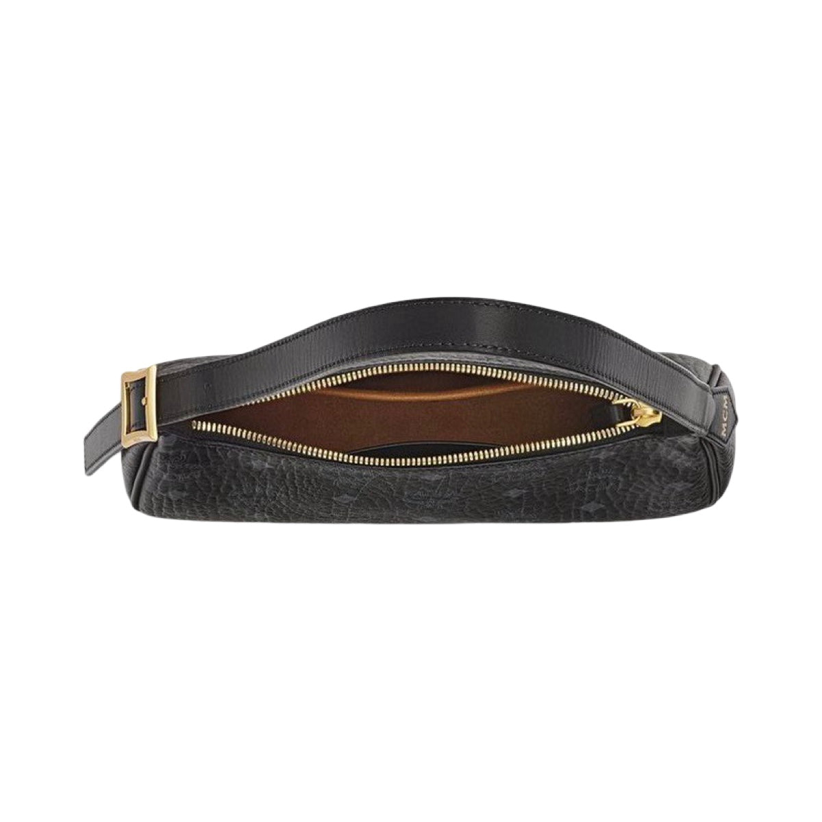 Bolsa Shoulder MCM Aren Visetos Negra