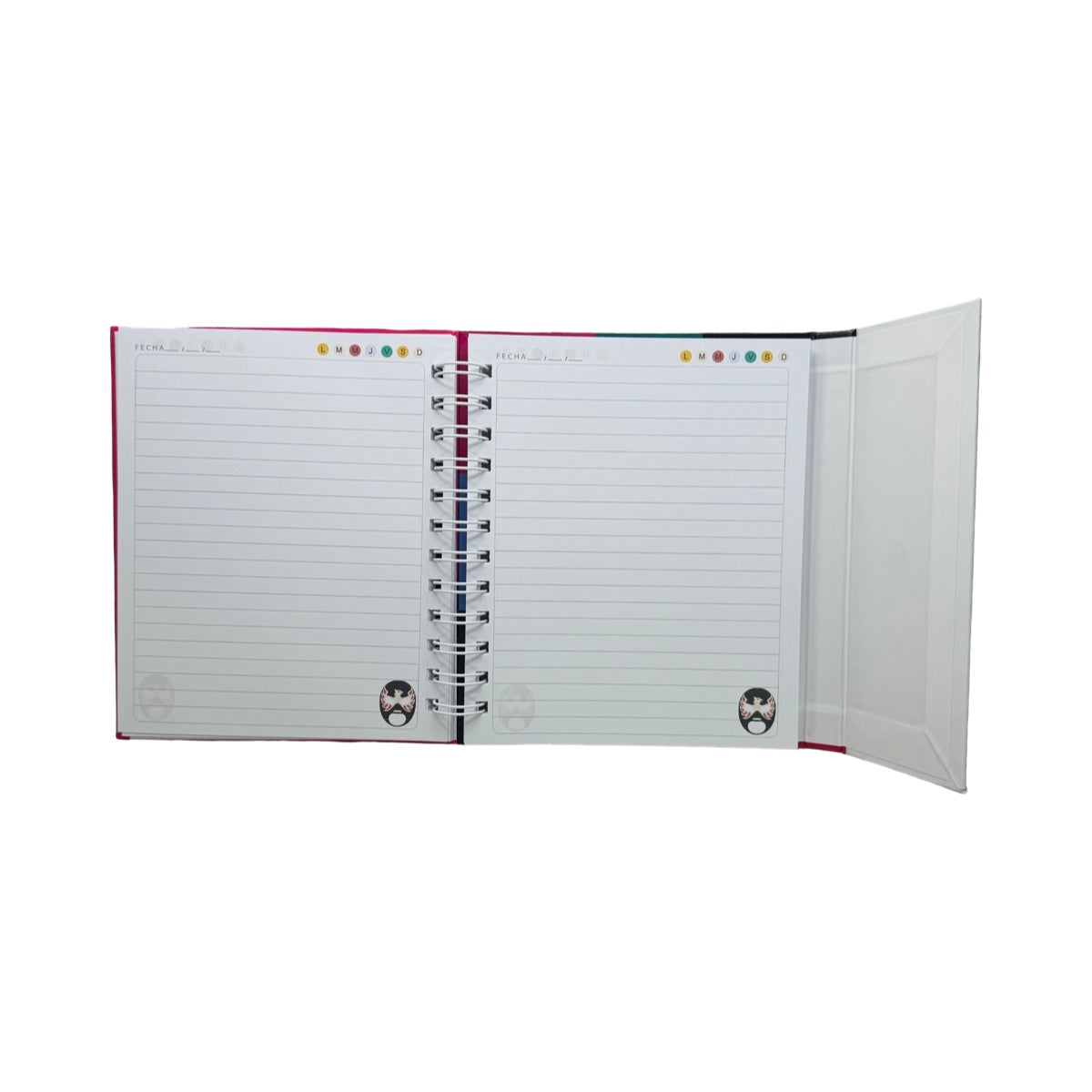 Set de 2 Libretas Luxo Mx Luchadores Mexicanos y Viva México