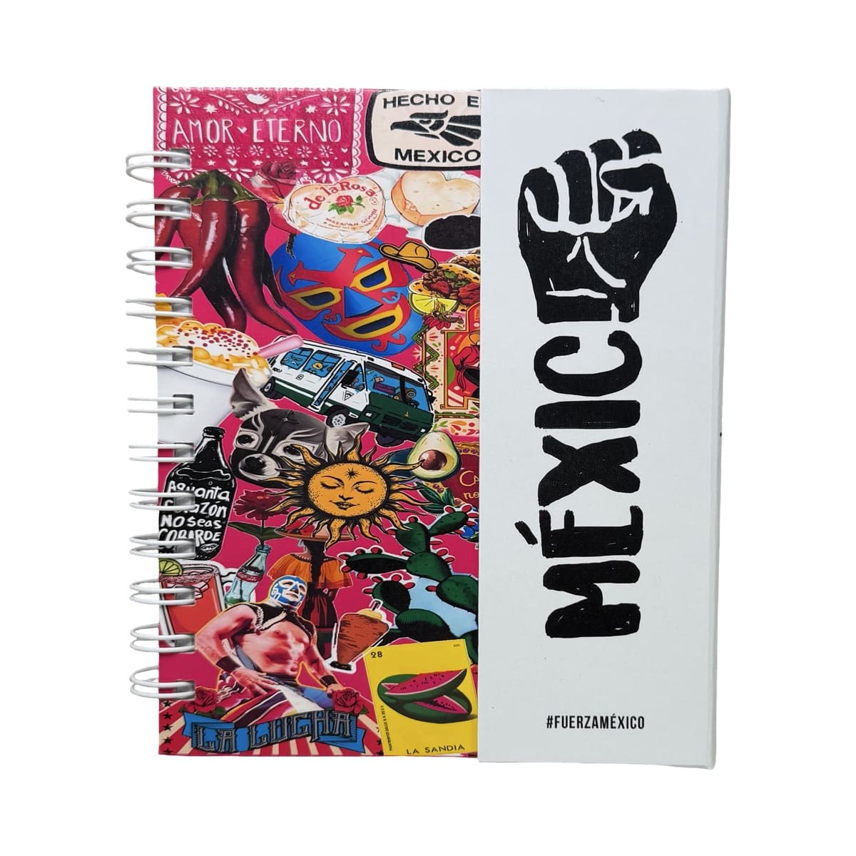 Set de 2 Libretas Luxo Mx Luchadores Mexicanos y Viva México