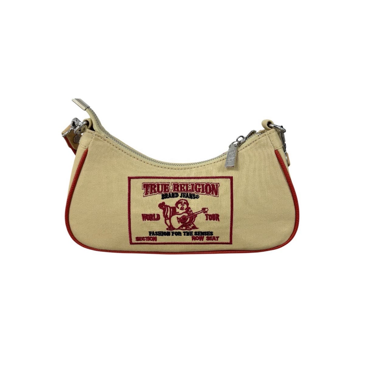 Bolsa Shoulder True Religion Beige