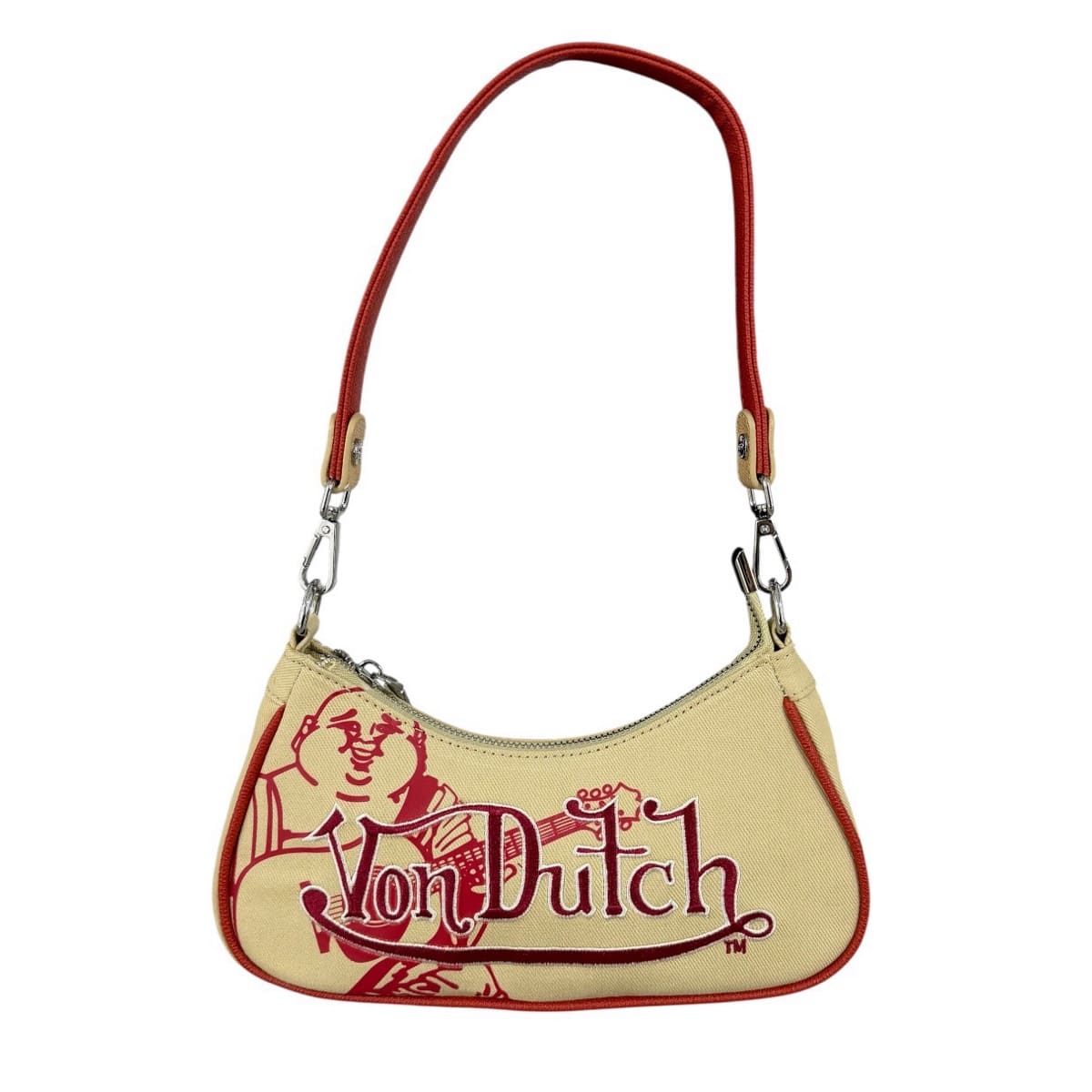 Bolsa Shoulder True Religion Beige