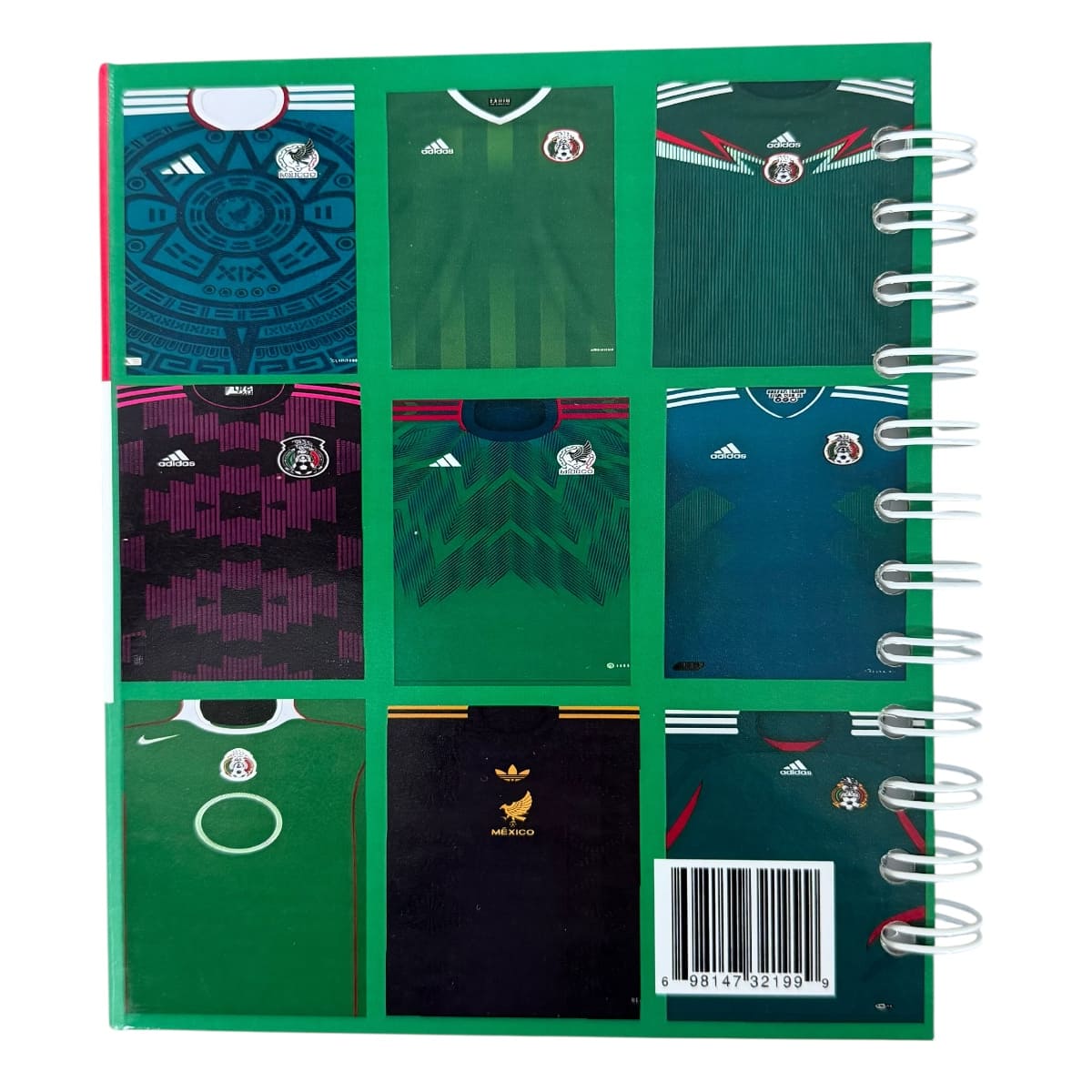 Libreta Tapa Dura Playera México