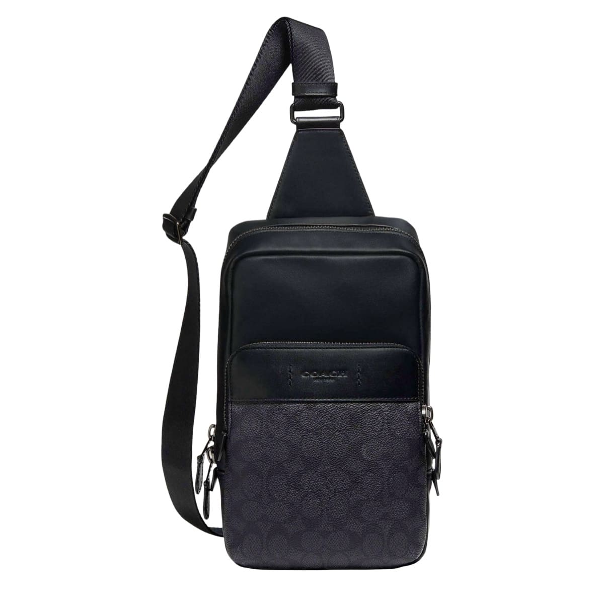 Neceser Coach Gotham Negro Monogram