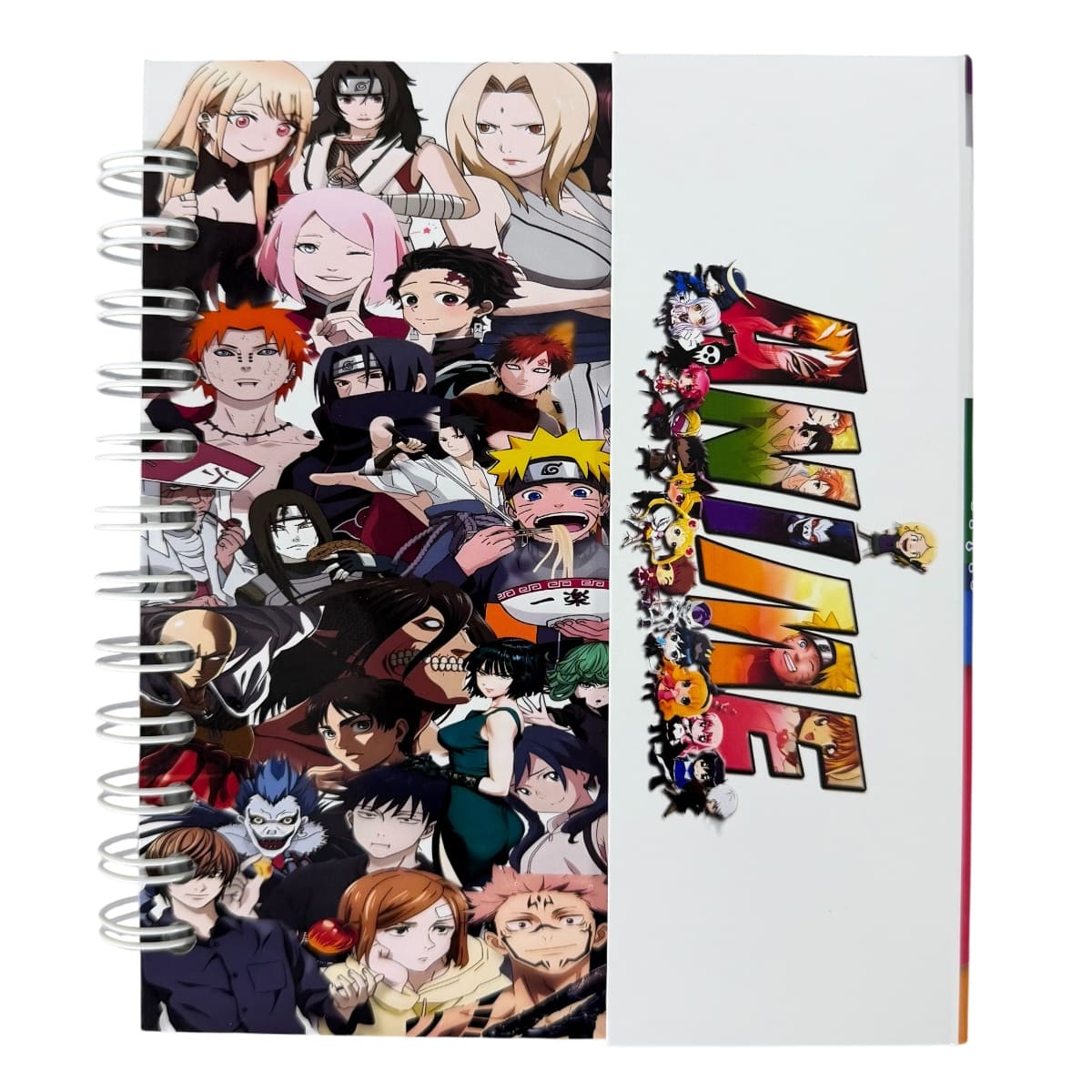 Libreta Tapa Dura Anime Espiral Lateral