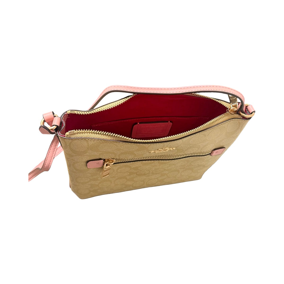 Bolsa Crossbody Coach Rowan Beige