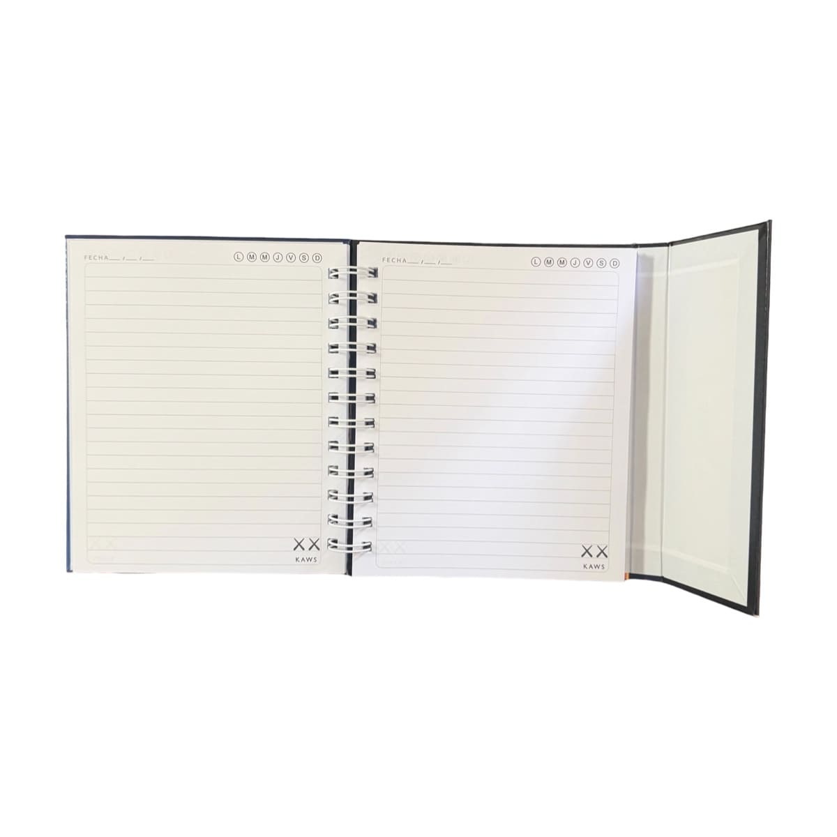 Libreta Tapa Dura KAWS Espiral Lateral