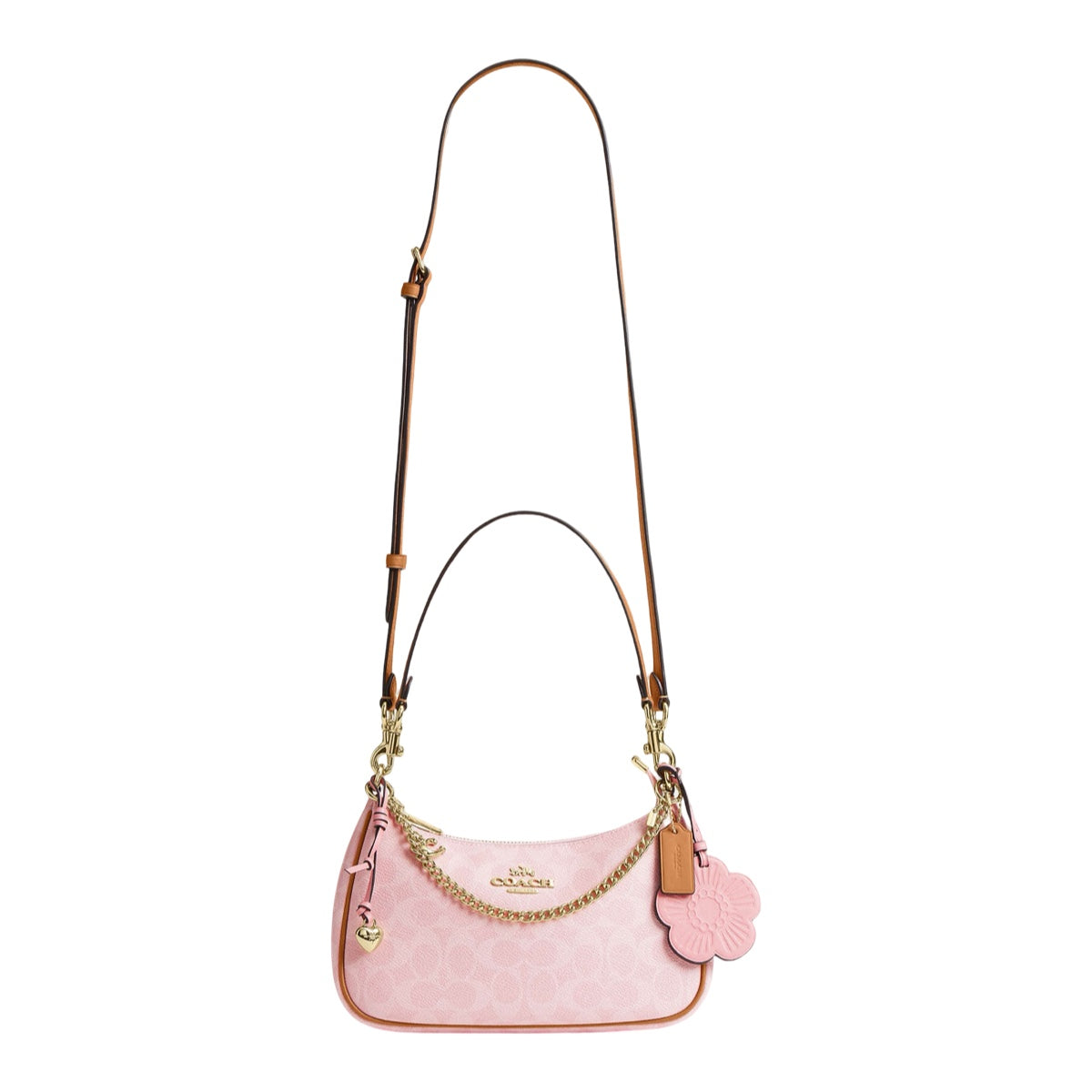 Bolsa Crossbody Coach Teri Rosa Pins