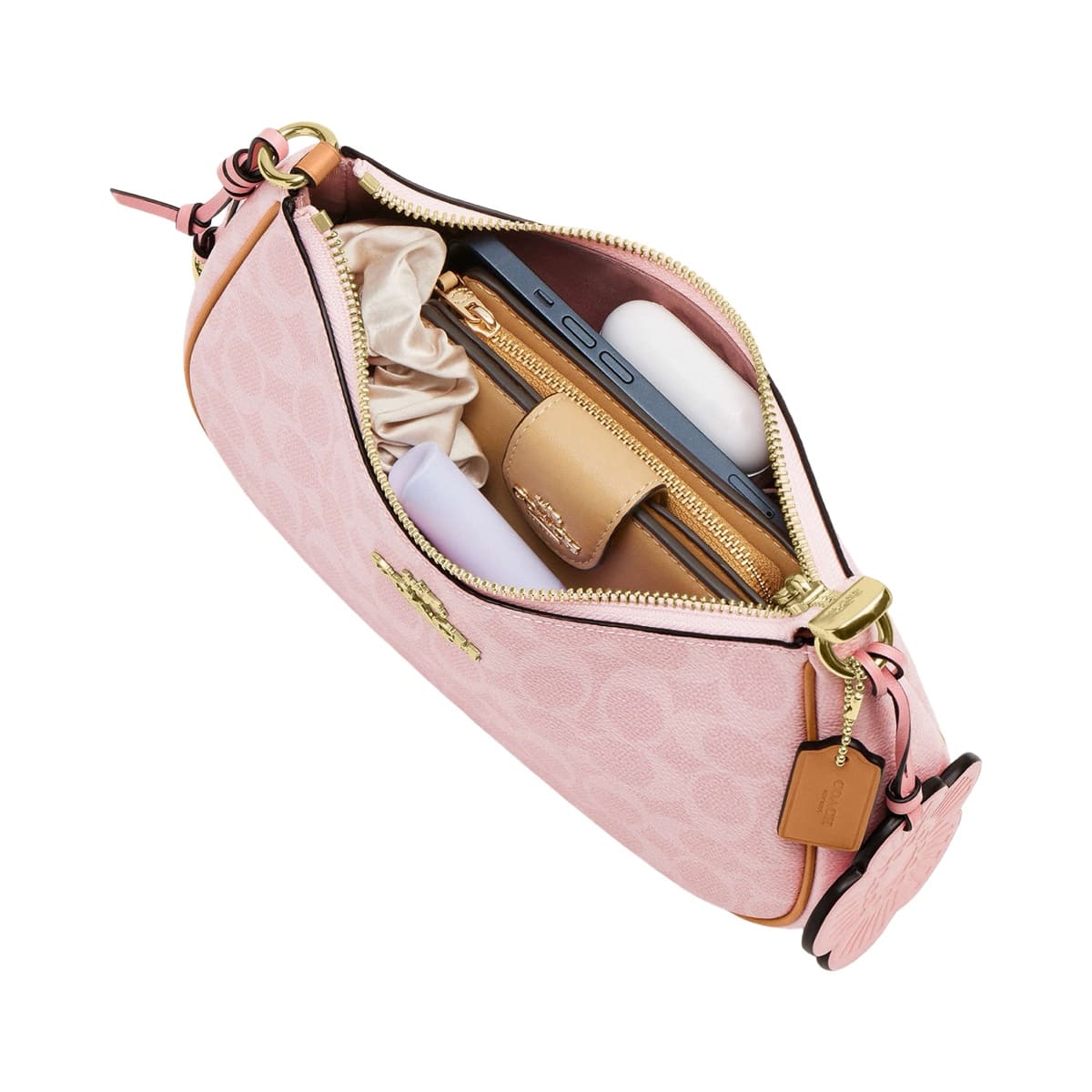 Bolsa Crossbody Coach Teri Rosa Pins