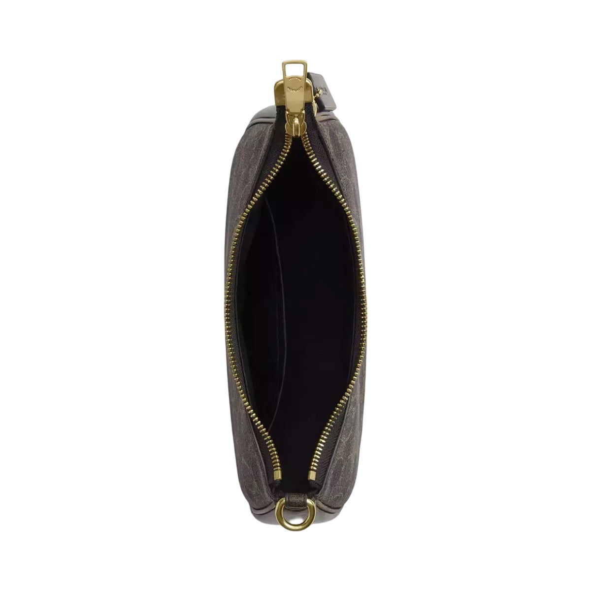 Bolsa Crossbody Coach Teri Black Gold Negro