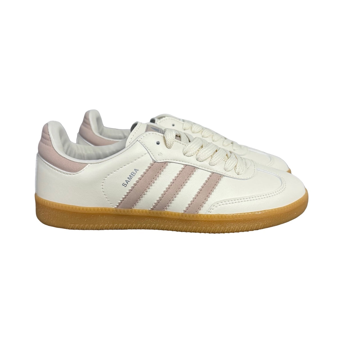 Tenis Adidas Samba OG Cream White Rosa Para Mujer