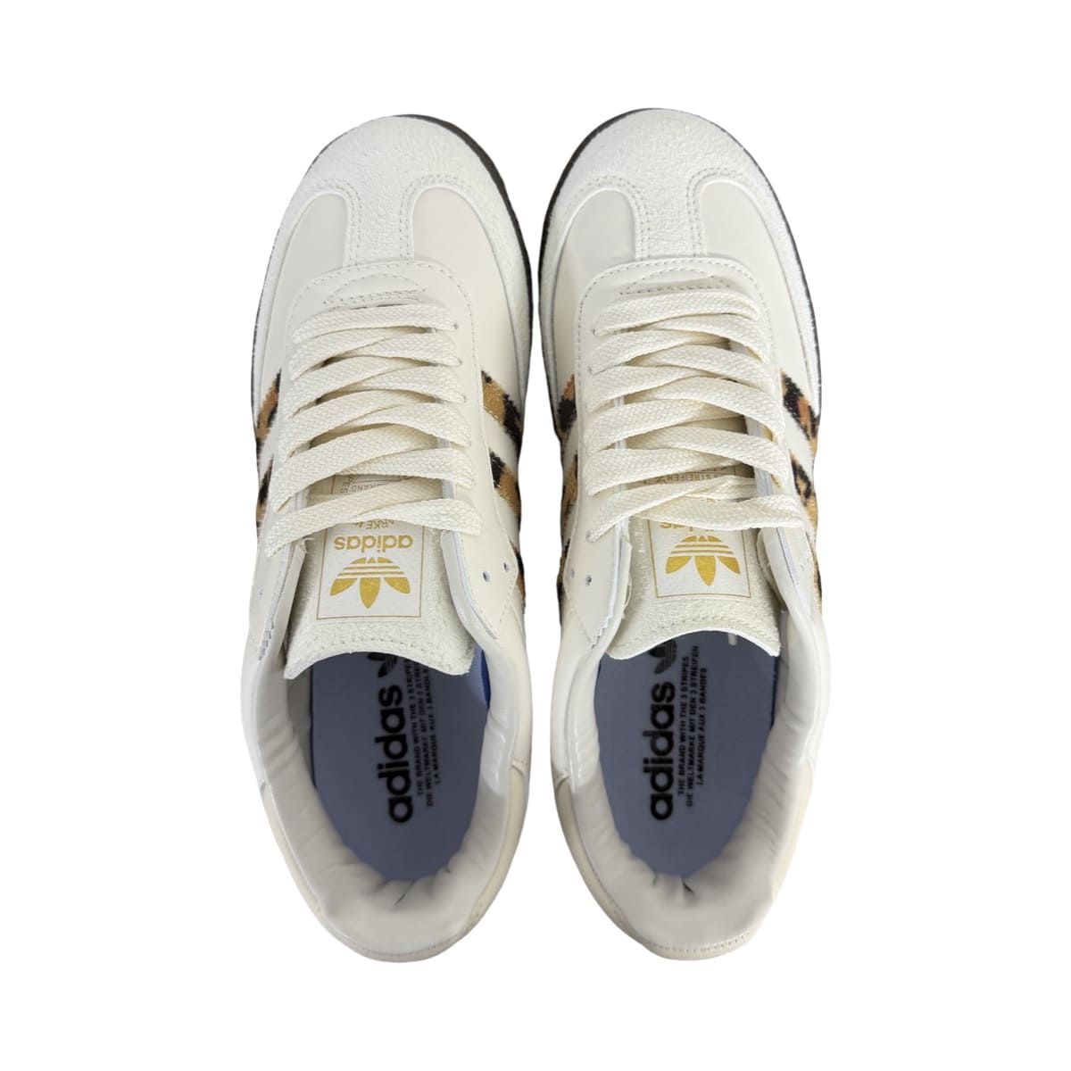 Tenis Adidas Samba OG Cream White Leopard Para Mujer