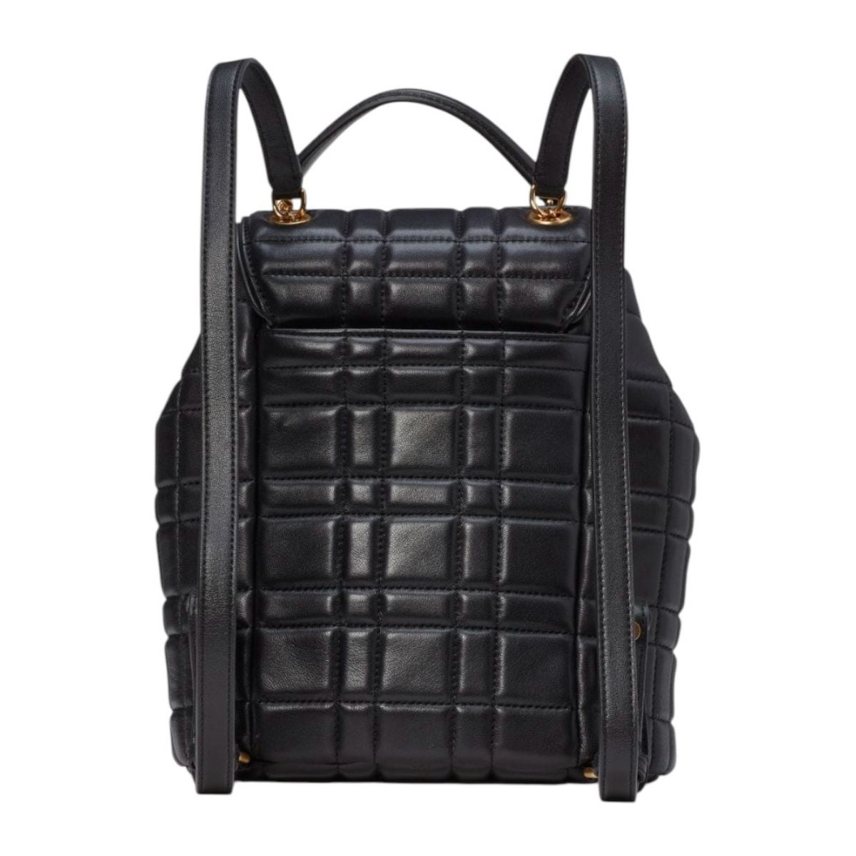 Mochila Pequeña Acolchada Kate Spade Evelyn Color Negro