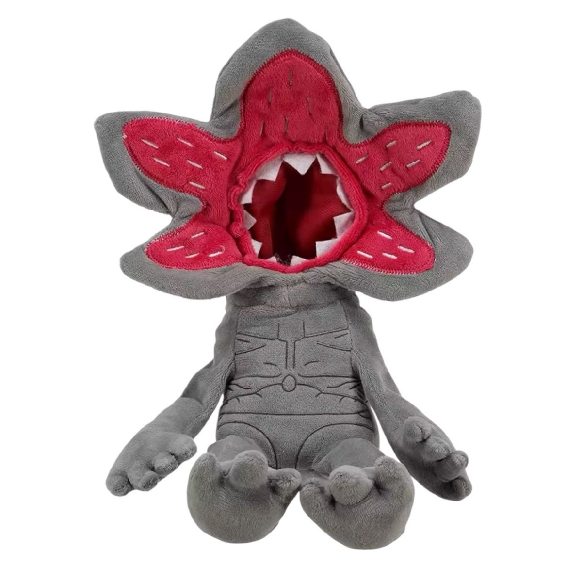Muñeco De Peluche Demogorgon Stranger Things Color Gris