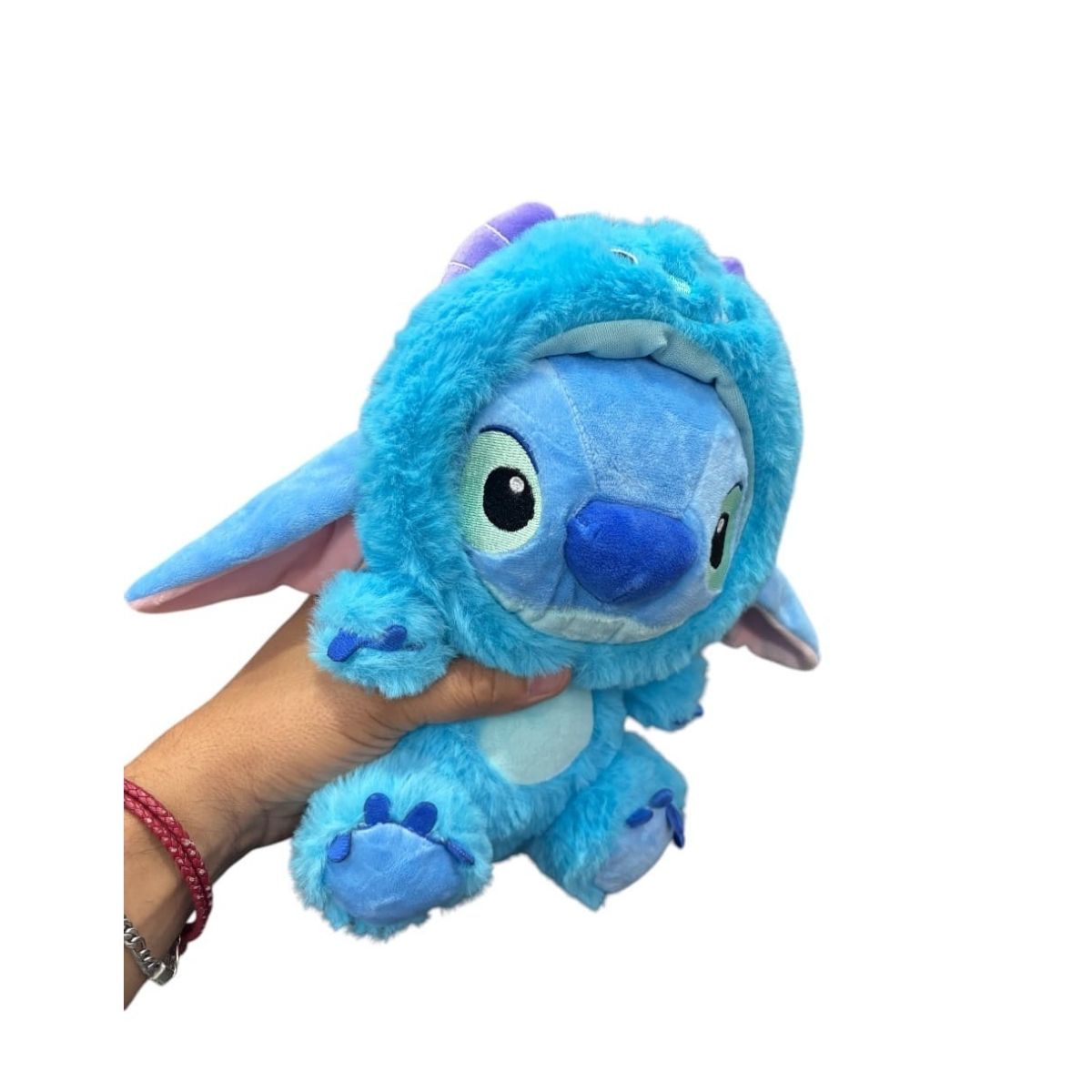 Muñeco De Peluche Macarena Brand Stitch Con Disfraz De Sullivan Color Azul