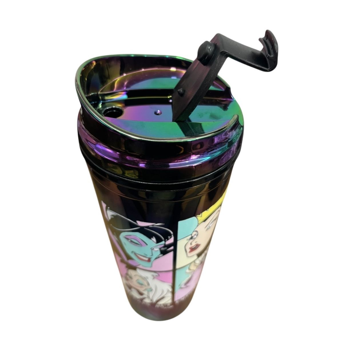 Termo De Acrílico Macarena Brand Con Glitter Multicolor Tornasol Villanas 710 Mililitros