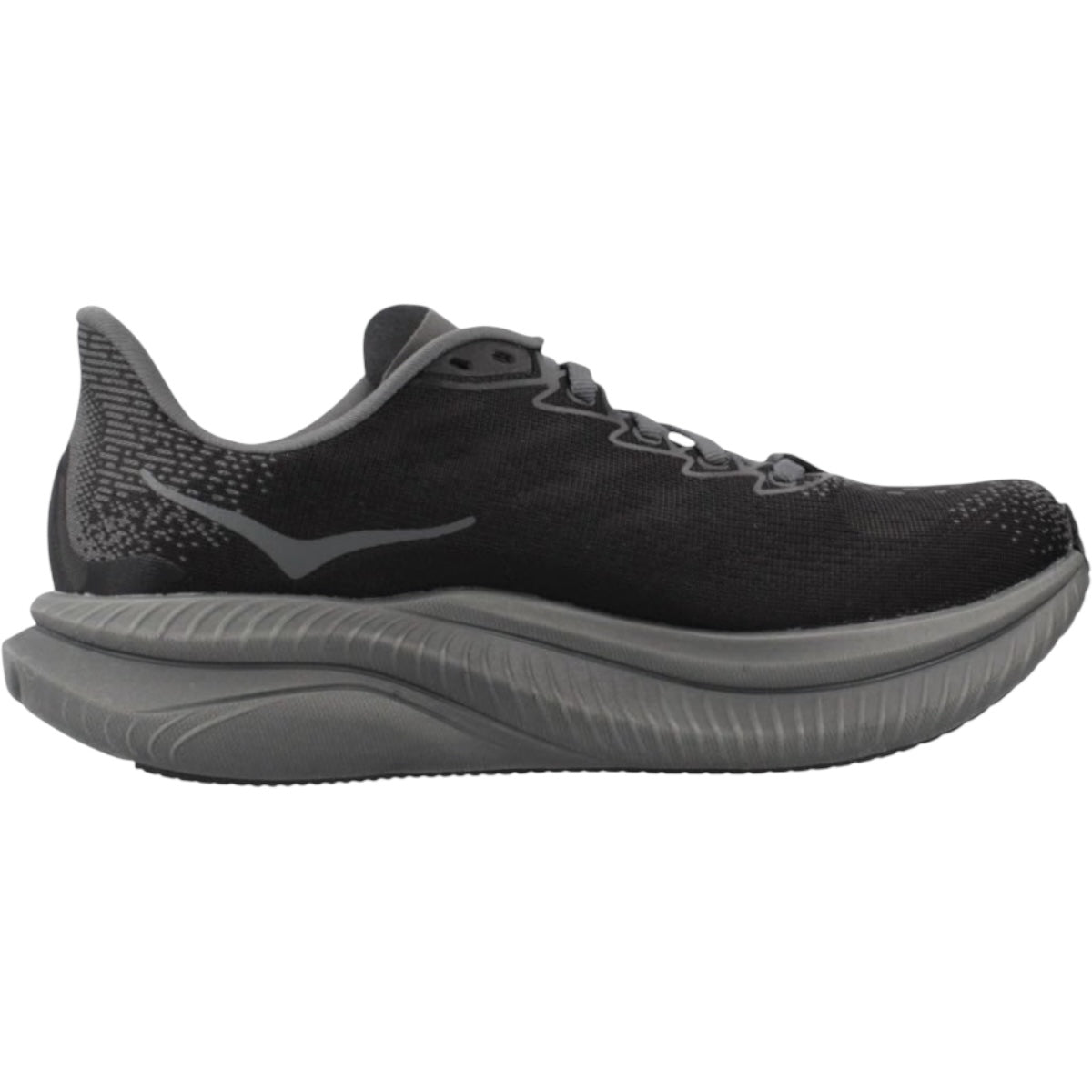 Tenis Mach 6 Road HOKA Color Negro